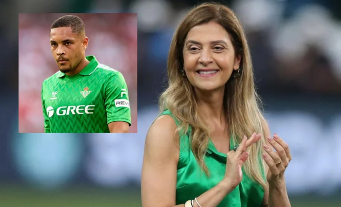 La presidenta del Palmeiras revela que seguirán intentando el fichaje de Vitor Roque antes del 28