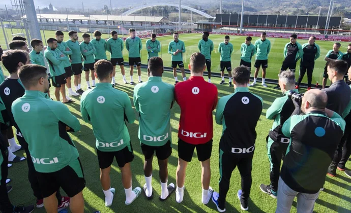 Djaló, única baja en Lezama tras el alta de Galarreta