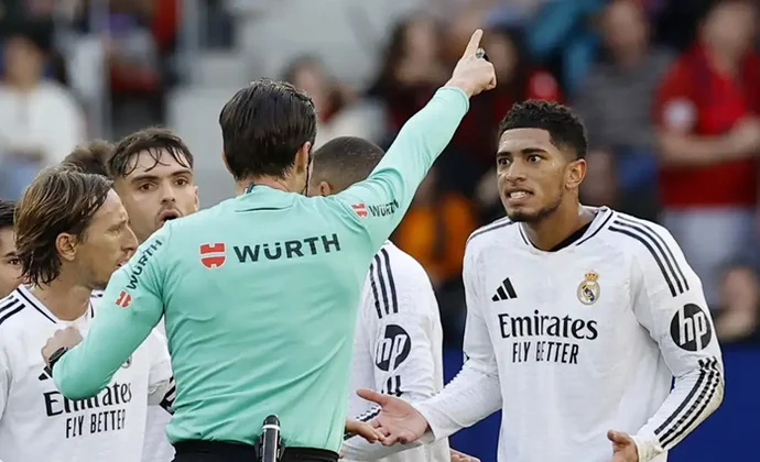 El Comité de Disciplina sanciona a Bellingham con dos partidos por mandar a la mierda al árbitro