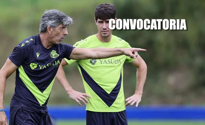 Zubimendi, Aramburu, Pacheco y Traoré, bajas en la convocatoria para mañana