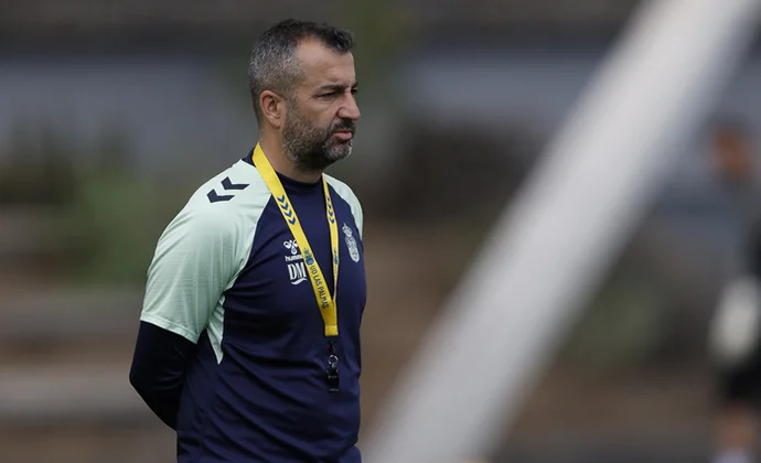 Las Palmas se ejercitó este jueves sin los cinco lesionados, todos ellos descartados