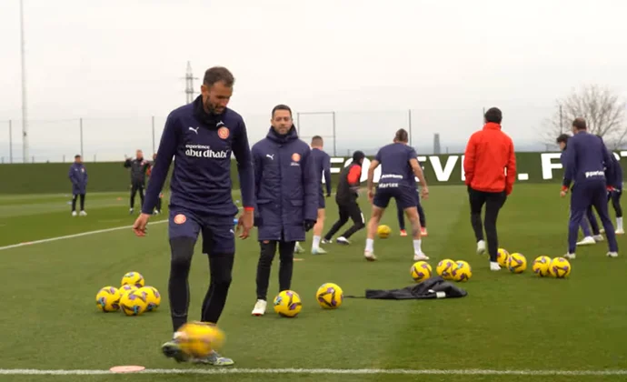 Abel Ruiz y Tsygankov entrenan con normalidad y Danjuma es la única baja