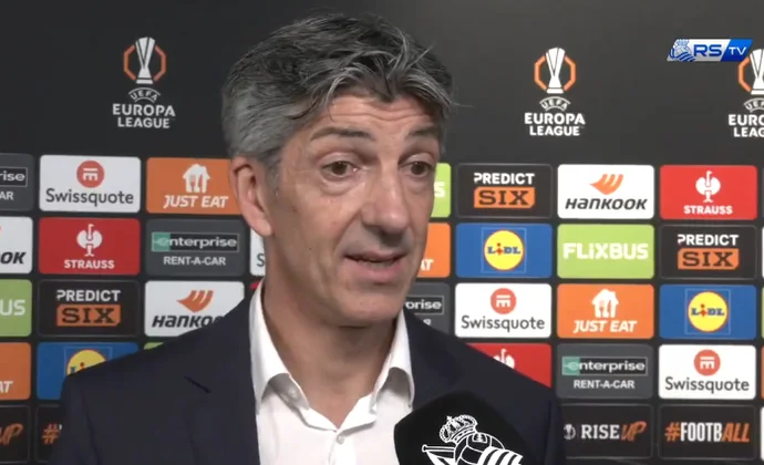 Declaraciones de Imanol para los medios oficiales: El pase de ronda, Sucic y pensar en Leganés