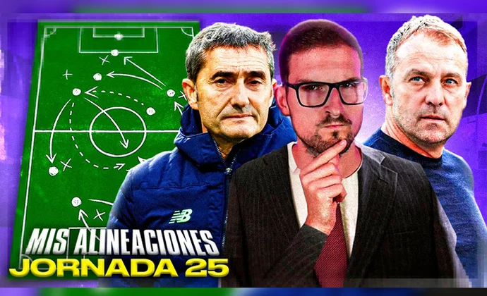 Las alineaciones probables de Carrasco para la J27 en Predicted11