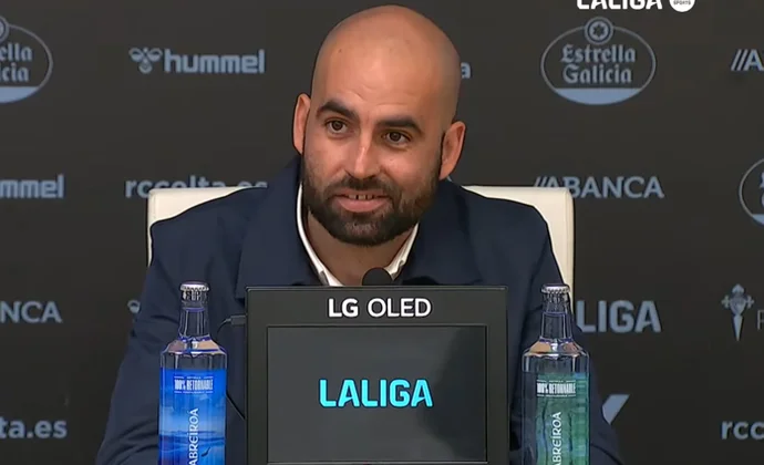 Giráldez analiza el triunfo, el sistema del rival, Budimir, Aspas y Borja Iglesias