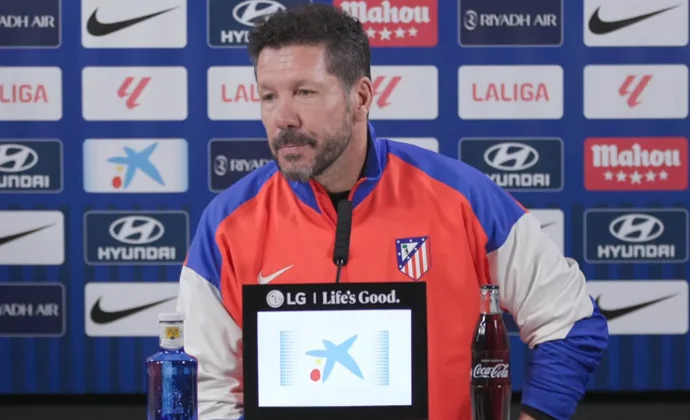 Simeone habla de Llorente, Gallagher, Griezmann, el Valencia y el calendario