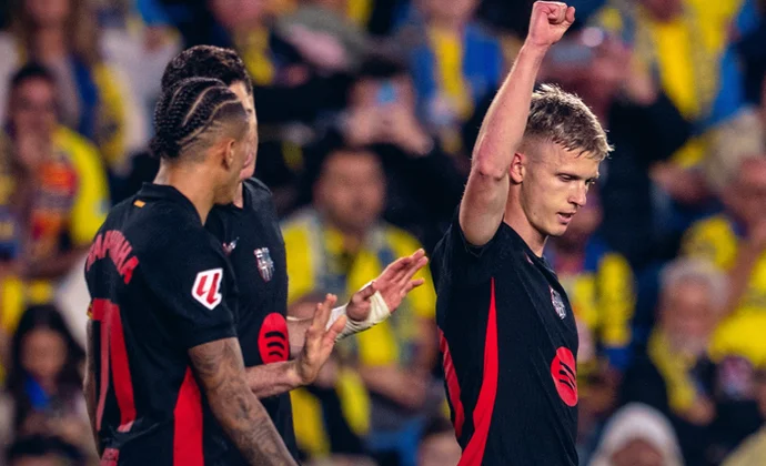 Jornada 25: Las Palmas 0-1 Barcelona. Estadísticas y puntos fantasy