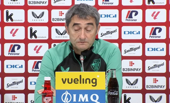 Valverde habla de Sancet, De Marcos, Galarreta, Unai Simón, Guruzeta y el partido contra el Valladolid