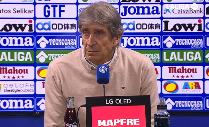 Pellegrini defiende el juego del equipo y habla de Antony, Cucho e Isco