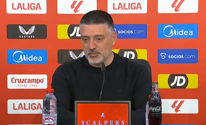 Pimienta, sobre el empate, la gestión de los cambios y la situación de Gudelj