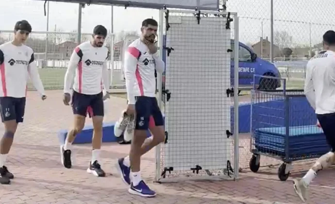 Alderete y Luis Milla saltan a entrenar con el grupo
