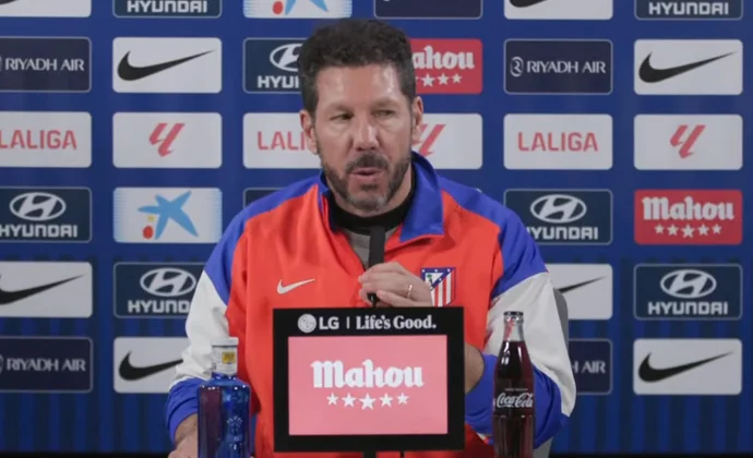 Simeone habla de Correa, Griezmann, la preparación física y el Athletic