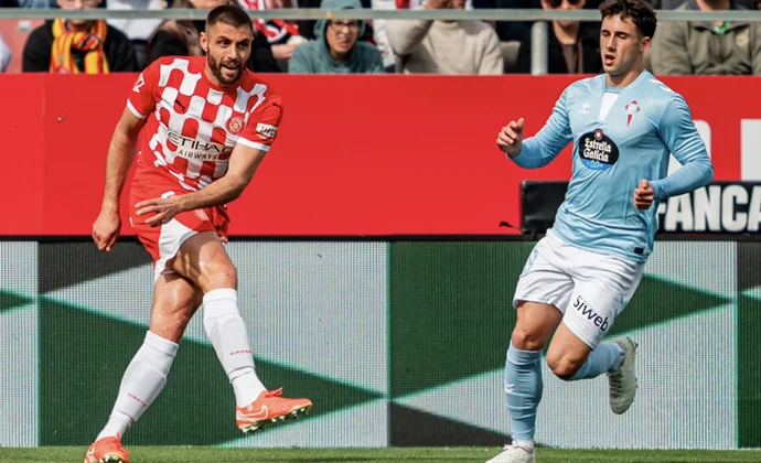 Jornada 26: Girona 2-2 Celta. Estadísticas y puntos fantasy