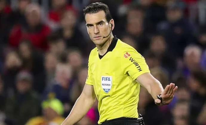 Martínez Munuera cae lesionado y Muñiz Ruiz dirigirá el Leganés - Getafe