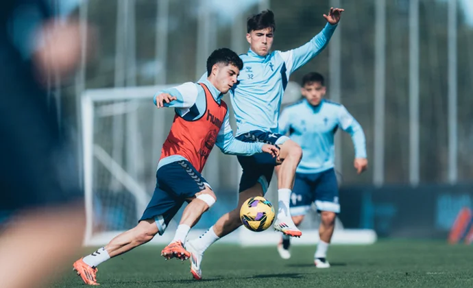 El Celta se ejercitó el domingo pendiente de las pruebas a Swedberg