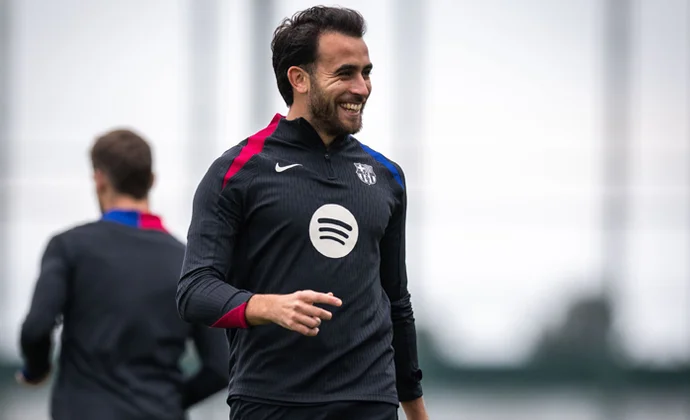 Gavi no se ejercita este lunes por fiebre