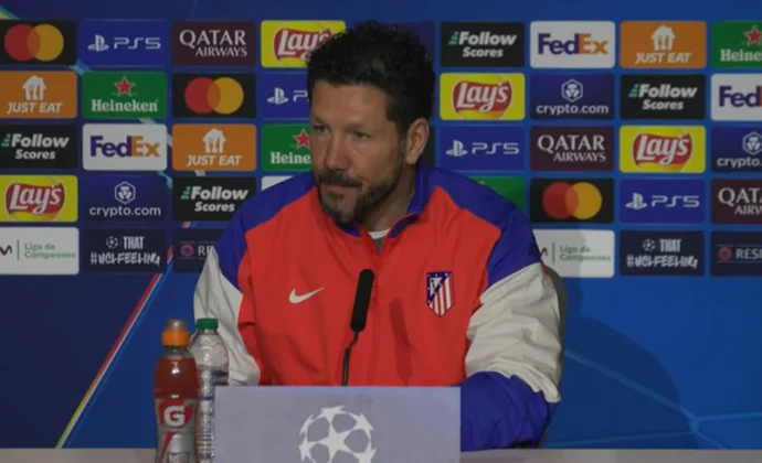 Simeone, sobre el Julián, su importancia en el contragolpe y el derbi
