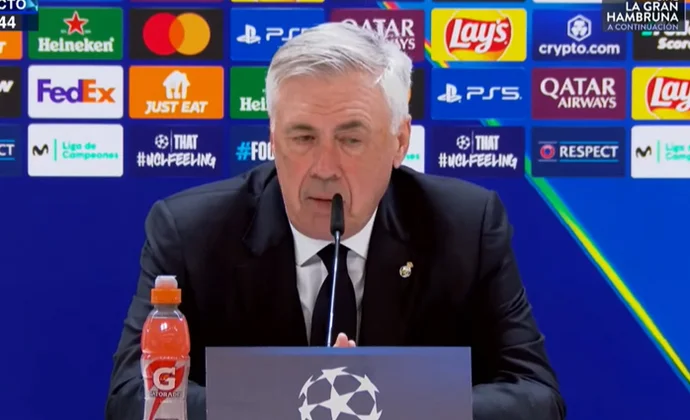 Ancelotti destaca a Brahim y Rodrygo y habla de Vinicius, Mbappé, Valverde, Camavinga y Modric