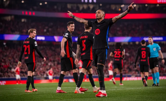 Champions League: Benfica 0-1 Barcelona. Estadísticas y puntos fantasy