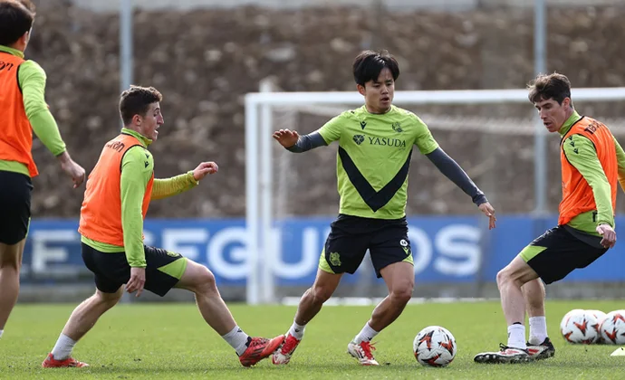 Zubimendi y Sucic completan la sesión el miércoles y solo hay tres bajas