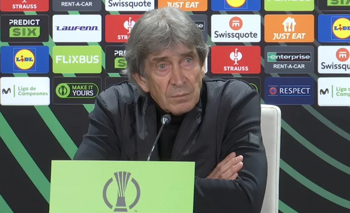 Pellegrini analiza el empate, revela molestias de Cardoso y habla de Chimy y Bakambu