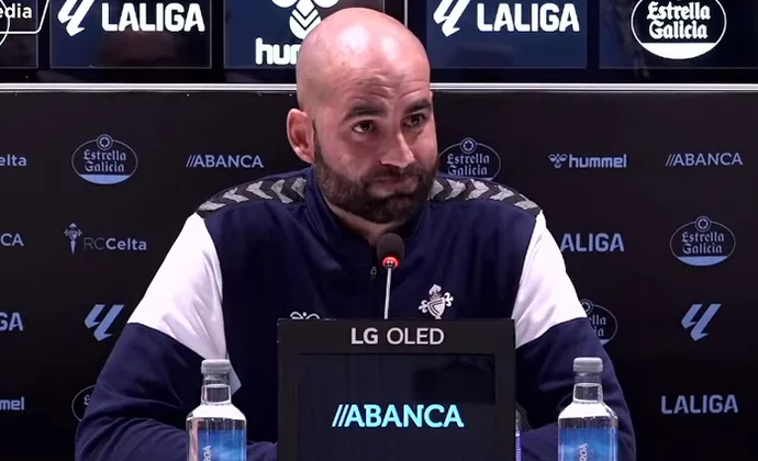 Giráldez, sobre Hugo Álvarez, Swedberg, Moriba, Beltrán, Tapia, Fer López y el partido contra el Leganés