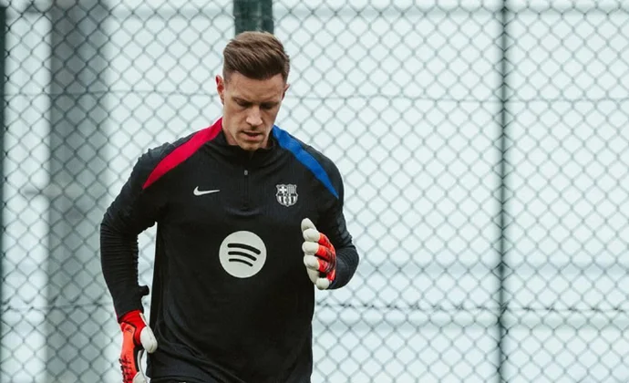 Optimismo con Ter Stegen, que podría adelantar su vuelta al abril