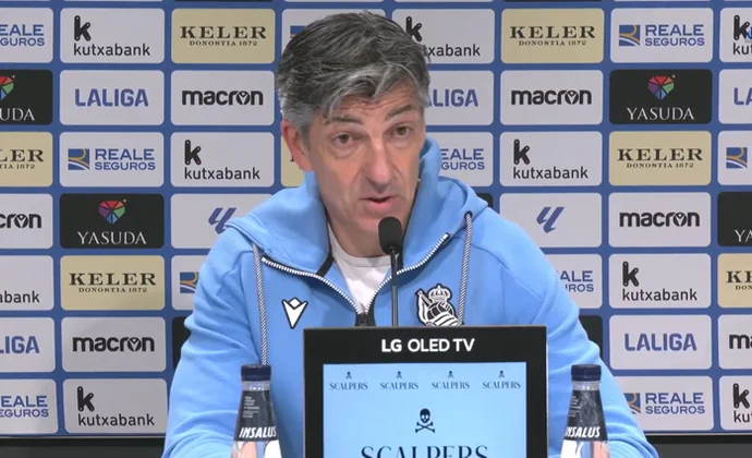 Imanol, sobre Sucic, Zubimendi, Turrientes, Oskarsson, Oyarzabal, las rotaciones y el Sevilla