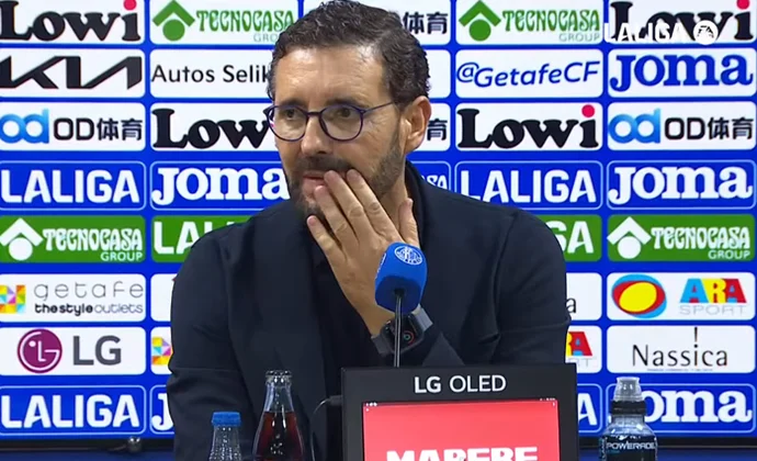 Bordalás expresa sus sensaciones, evita hablar del arbitraje y destaca a Arambarri