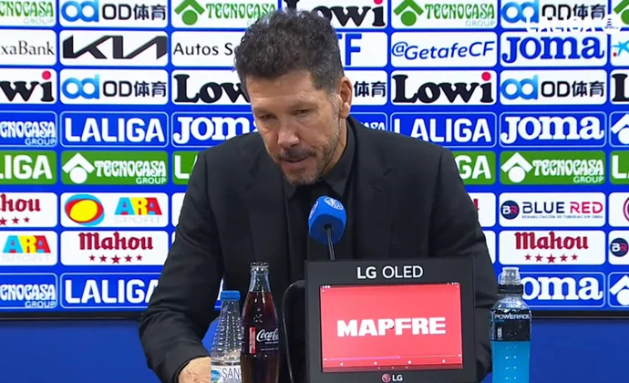 Simeone analiza la derrota, habla de Correa y de lo que le faltó al equipo