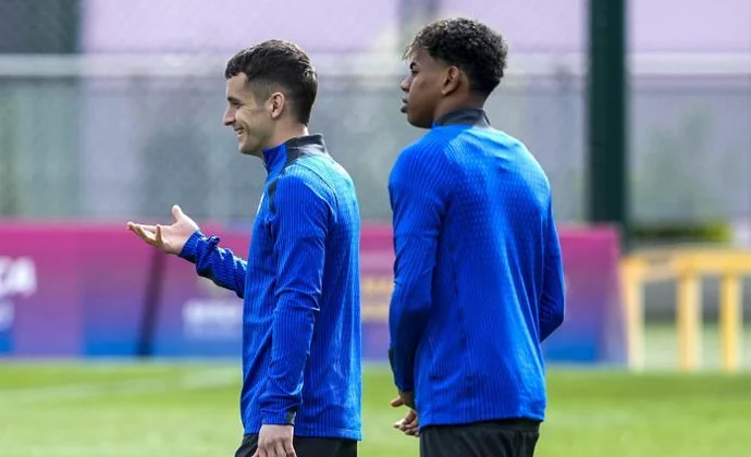 El Barcelona se ejercitó este lunes sin los tres lesionados