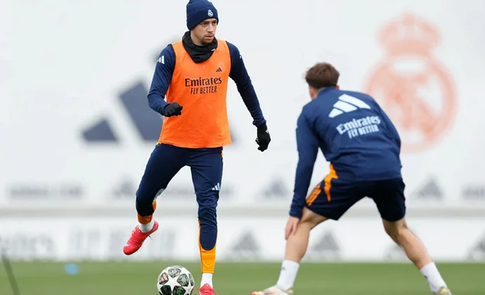 Rudiger, Courtois, Valverde y Bellingham se ejercitan con normalidad este lunes