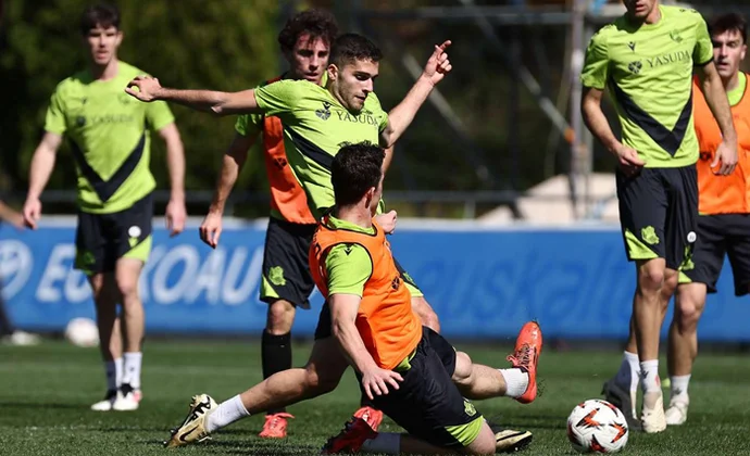 Vuelta al trabajo en Zubieta con Odriozola y Zakharyan, pero sin Sucic ni Aramburu