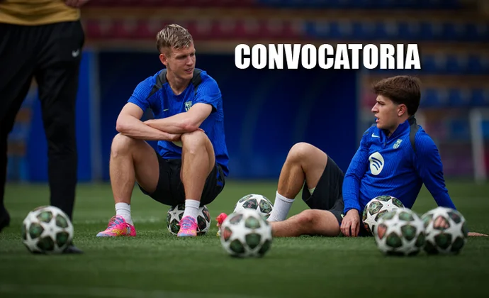 Lista del Barcelona para recibir al Benfica sin Cubarsí ni los tres lesionados