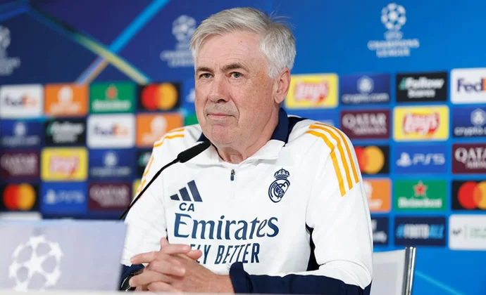 Ancelotti explica cómo llega el equipo y habla de Modric, Brahim, Vinicius, Mbappé, el lanzador del penaltis y el Atlético