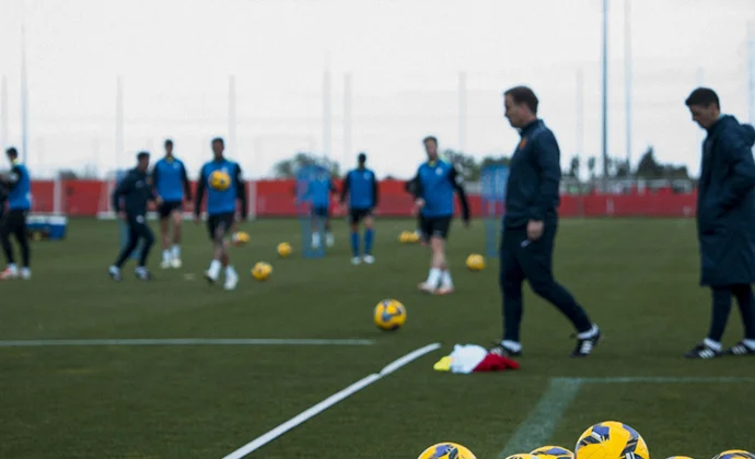 Muriqi entrena con normalidad. Morey y Navarro son las dos únicas bajas
