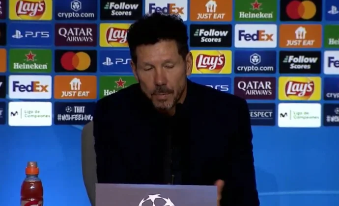 Simeone analiza la eliminación y habla del penalti de Julián Alvarez y el aspecto anímico