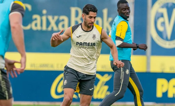 Gerard Moreno vuelve a desaparecer y no salta ni al césped y Kiko Femenia sigue al margen