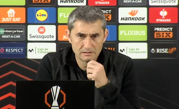 Valverde celebra el pase de ronda y habla de Nico Williams, Aitor Paredes y Unai Núñez