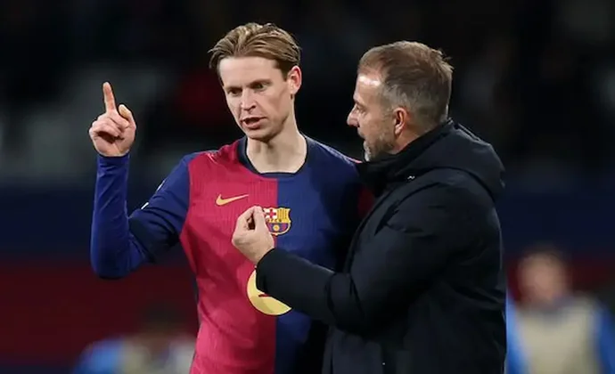 Flick culmina su obra y recupera al mejor Frenkie de Jong