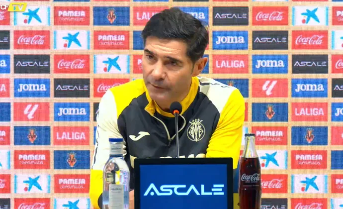 Marcelino revela que no jugará con los tres mediocentros y habla de Cardona, Pedraza, Pau Navarro, el once y el Real Madrid