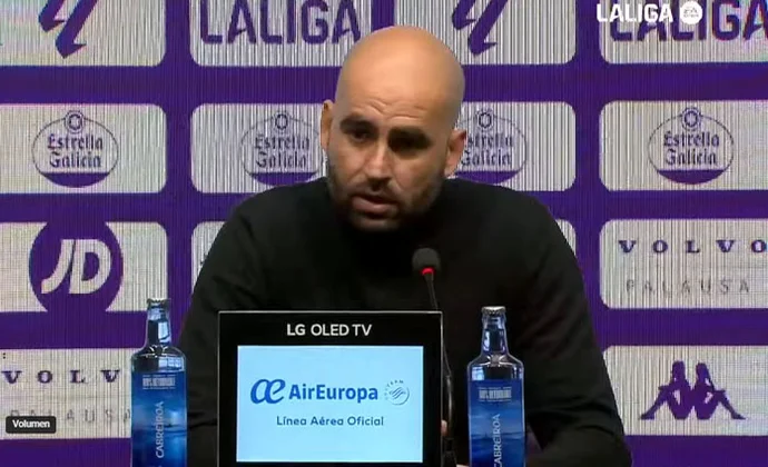 Giráldez analiza el triunfo, reconoce que el último penalti es dudoso y habla de Fer López, Hugo Álvarez y Swedberg