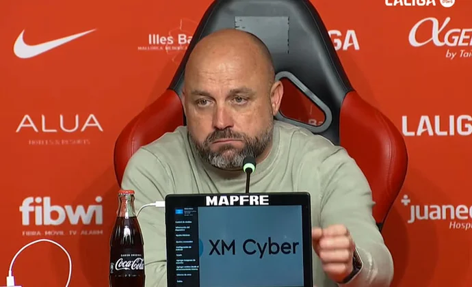 Manolo analiza la derrota, el arbitraje y se muerde la lengua para no ser sancionado