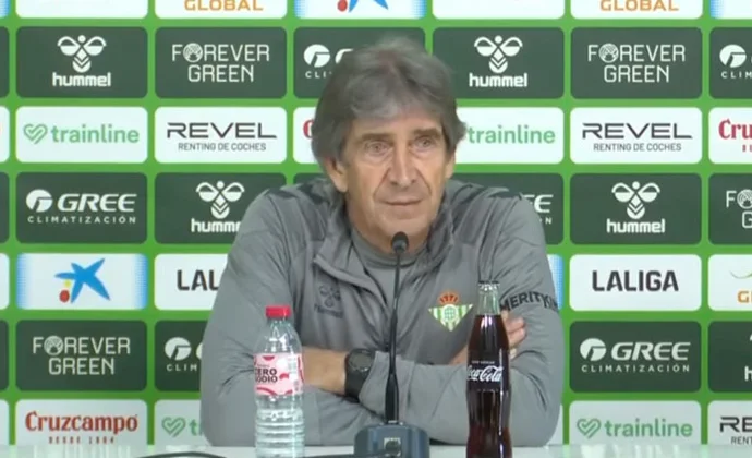 Pellegrini explica cómo llega el equipo y habla de Lo Celso, Carvalho, Cardoso, Isco, Jesús y Bakambu