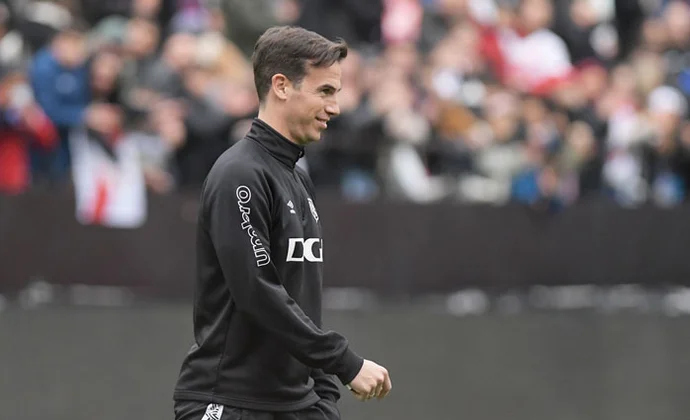 El Rayo se ejercitó a puertas abiertas con seis bajas