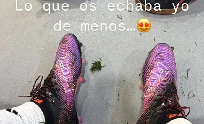 Carvajal da un paso en su recuperación y ya se calza las botas