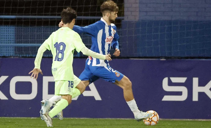 Pablo Ramón recibió el alta médica y tuvo minutos en la Copa Catalunya