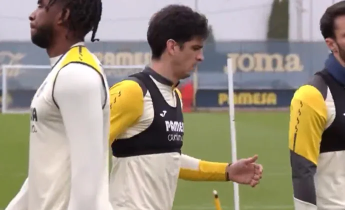 Tercera sesión de la semana en Miralcamp con Gerard y sin Kiko Femenia