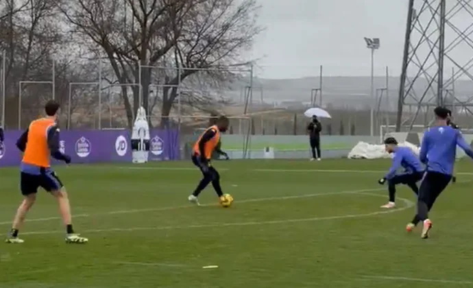 El Valladolid se ejercitó el jueves sin recuperar efectivos