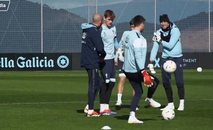 El Celta retoma los entrenamientos en sesión vespertina sin Swedberg ni los internacionales